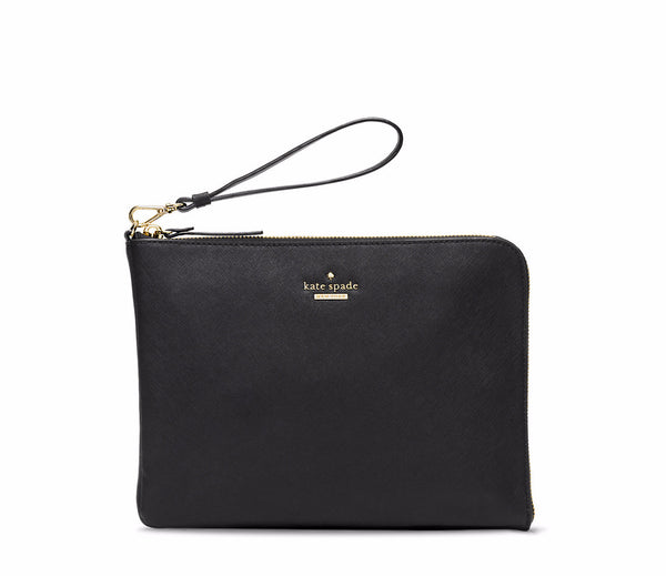 Everpurse Kate Spade Quentin Black Wristlet: Phone Charging Clutch