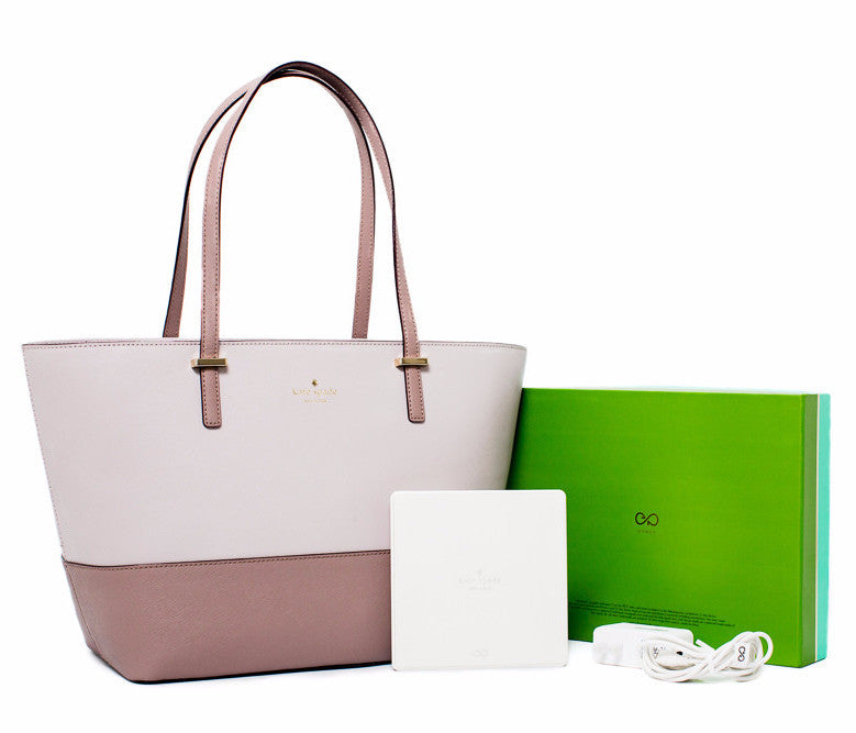 Small Harmony Nude Tote Bag Charging Handbag Everpurse