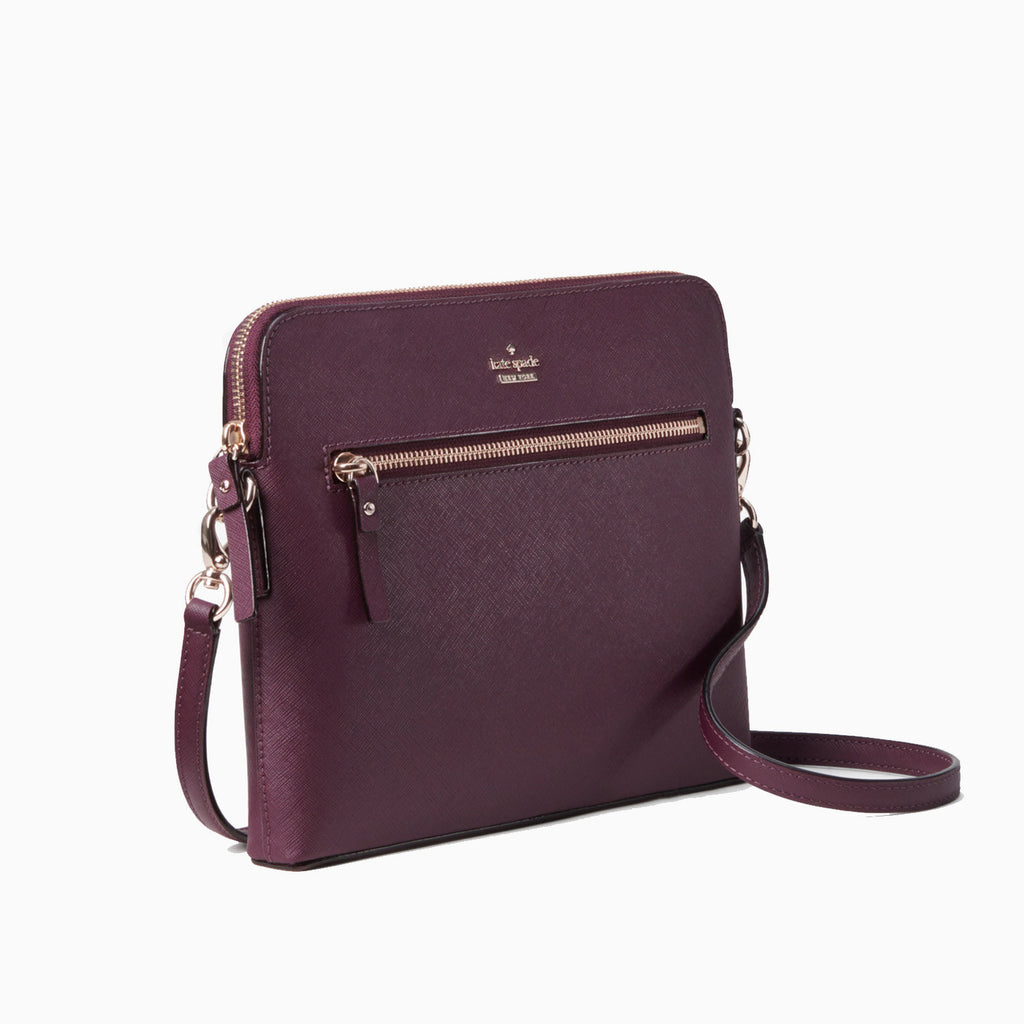 Kate spade best sale maroon purse